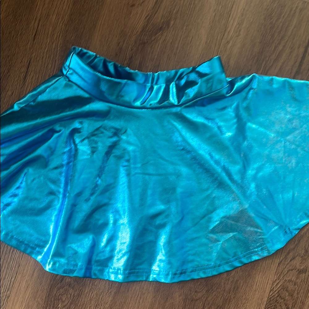 Metallic Skirt / Skort Shiny Girl Size XS ( 139) US 6/8